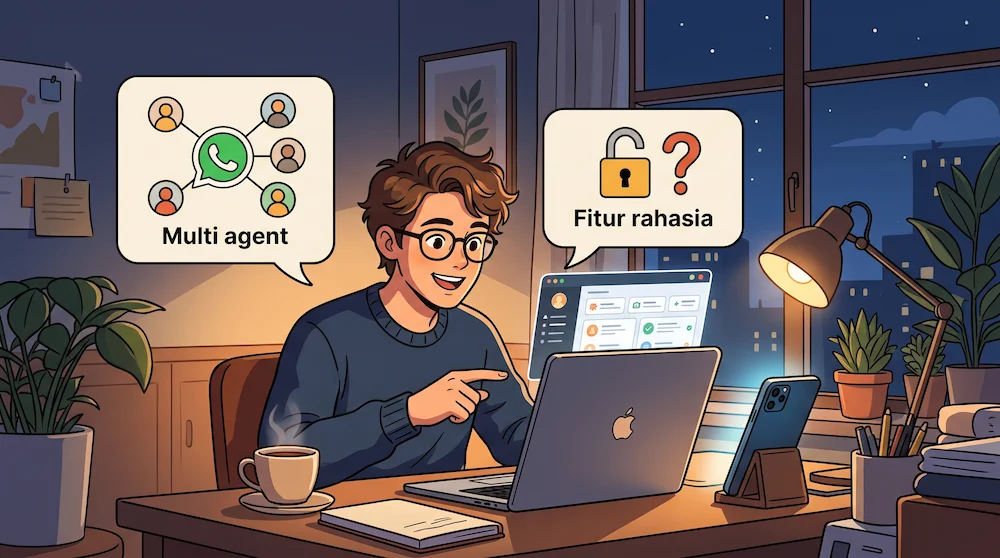Rahasia 1, Fitur WhatsApp Multi Agent Bawaan yang Jarang Dibahas