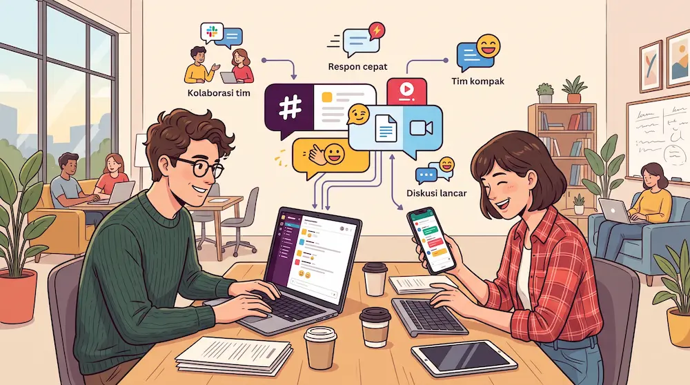 Slack (Komunikasi Internal Tim)