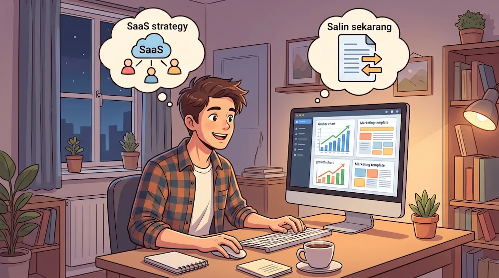 Template SaaS Marketing Strategy yang Bisa Anda Salin Sekarang Juga