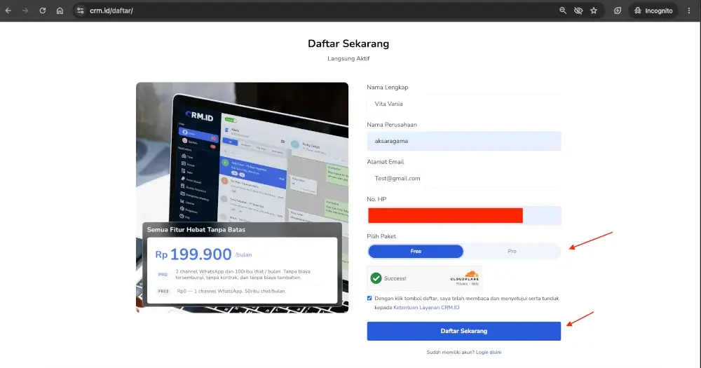 daftar crm 2